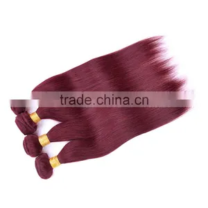 Best Selling Products In America Hair Weaving 99j Color Unprocessed Virgin Malaysian Straight Hair thumbnail-2