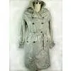 Waterproof Womens Long Down Jackets / Wind Coat With Polyester Lining thumbnail-1