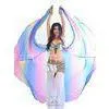 Mixed Color Polyester Belly Dance Wings Gradation Style In Practice Wear thumbnail-1