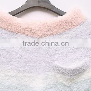 Colorful Best Quality Comfortable Fleece Women Sleepwear With Zipper thumbnail-3