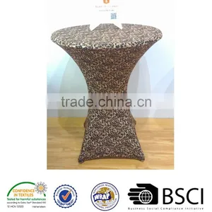 Animal Printing Table Cover Spandex Stretch Tablecloths thumbnail-1