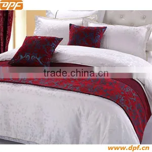 2014 Hot Sale Weddings Queen Size Satin Bed Runner thumbnail-1