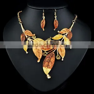 New Women Rhinestone Crystal Necklace Earring Wedding Bridal Jewelry Set thumbnail-4