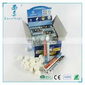 Wholesale Eco Friendly 100% Rayon Material OEM Cellulose Wipe Tissue Paper Tablet Tissue Paper Compressed Tissue thumbnail-6