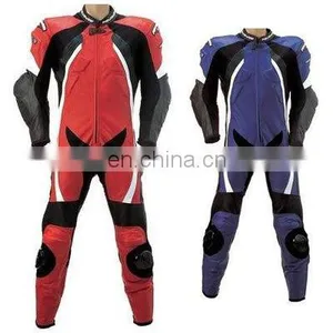 Leather Motorbike Racing Suit,Leather Motorcycle Suit,Racer Leather Suit thumbnail-3
