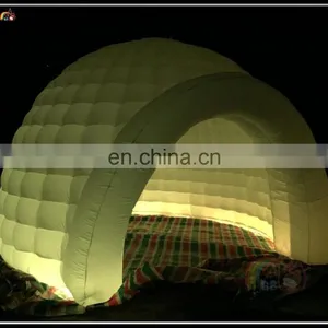 New Product Inflatable LED Light Dome Tent Round Type Photo Booth Igloo Tent On Sale thumbnail-6