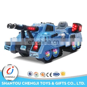 China Wholesale Shooting Vehical Plastic Popular Kids Ride on Tank thumbnail-2