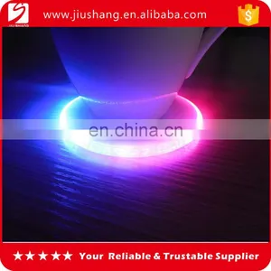 Custom Acrylic LED Beer Mat Coaster With OEM Logo thumbnail-1