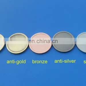 Different Plating Colors Blank Cheap Custom Coin thumbnail-1