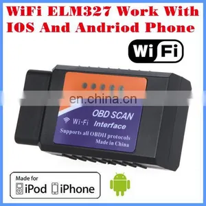 2017 New Arrival Code Reader Diagnostic Tool WiFi ELM327 WiFi Work With IPhone and Android OBD-II thumbnail-1