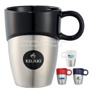 Ceramic With Steel Mug thumbnail-1