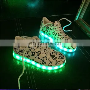 Live Show Best Selling Magnetic Led Light Running Shoes for Adult thumbnail-1