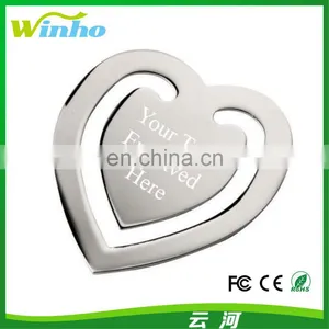 Winho Small Charm Heart Bookmark Gift for Book Lovers thumbnail-1