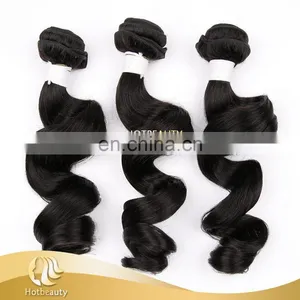 4a Virgin Indian Natural Sex Hair, Natural Wave Hair Extensions. thumbnail-1