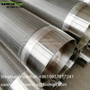 6inch Stainless Steel Wire Wrapped Vee Wire Water Well Screens thumbnail-3