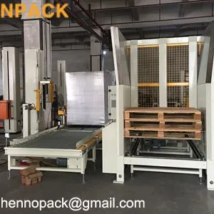 Factory Direct Sales Automatic Pallet Stacker/In-line Auto Pallet Dispenser & Collector/Pallet Stacking Machine thumbnail-4