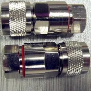 Straight Male Plug Clamp RF Coaxial N Type Connector for 1/2&prime; &prime; Superflexible Cable thumbnail-1