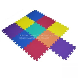 QT MAT Baby EVA Foam Puzzle Solid Floor Tile Mats thumbnail-1