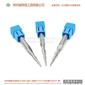 WTFTOOLS Manufacturer Nonstandard Solid Carbide Taper End Mill Cutter thumbnail-1