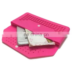 Luxury Clutch Cosmetic Lip Purse Ladies Fashion Rectangle Evening Wallet Custom Silicone Bags thumbnail-5