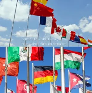 Swooper 100%Polyester Custom 3x5FT All Countries Flags thumbnail-3