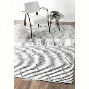 MACHINE KNITTED MICRO FIBER RUG - M501 Contemporary MODERN DESIGN thumbnail-1