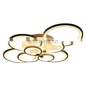 Modern Dimmable by Remote Control Led Acrylic Ceiling Lights for Drawing Room thumbnail-2