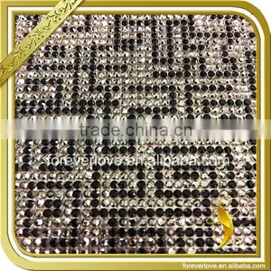 Wholesale Hot Fix Glue Iron on Rhinestone Sheet FRM-186 thumbnail-1