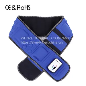 Electric Weight Lose Back Support Belt Massager Abdominal Trainer Weight Massage Slimming Belt thumbnail-1