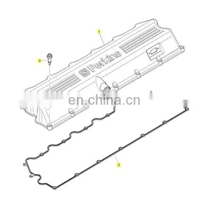 CH11353 ROCKER COVER GASKET FOR PERKINS thumbnail-1