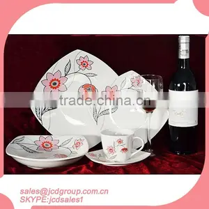 2016 New Product Fine Square Porcelain Dinner Set thumbnail-2