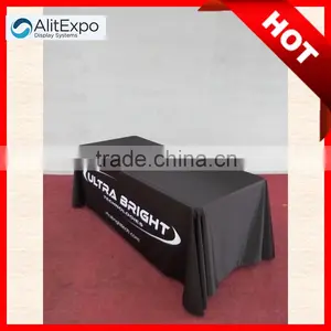 Top Quality Wholesale Poyester Table Skirt For Trade Show,Fitted Table Cover thumbnail-6