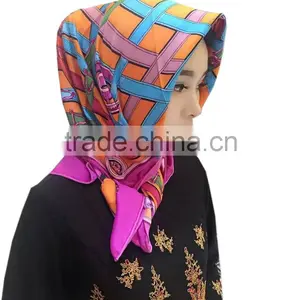 New Arrrival Muslim Square Scarf thumbnail-1
