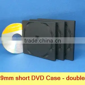 9mm Black Double Hard Plastic cd Dvd Case thumbnail-1