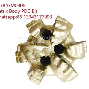 Matrix Body PDC Bit is Made by Tungsten Carbide Podwer, it is Very High Hardness Material, Mainly Used for Deep Oil & Gas Well Drilling. thumbnail-1