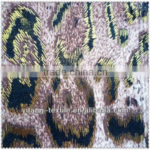 2014 New Arrival Leopard Velvet Fabric for Bags and Shoes thumbnail-4