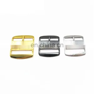 High Quality Double Eyes Buckle Customize Double Bar Pin Buckle thumbnail-1