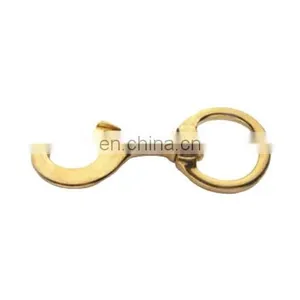 JRSGS Quick Snap Swivel Round Eye Bronze Casting Brass S0244 thumbnail-4
