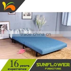 Leisure Fabric Metal Loveseats Sofa Bed thumbnail-1
