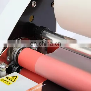 Made In China Superior Quality Thin Film Laminating Machine For Paper, Printing Shop Roller Laminator thumbnail-4