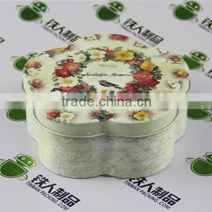 Blomming Tea Flower Shape Metal Packaging thumbnail-2