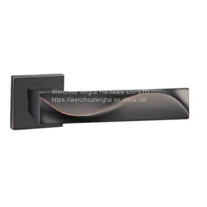 Popular New Design Good Quality Zinc Alloy/zamac/zamak/aluminum Door Handle for European Door Lock thumbnail-1