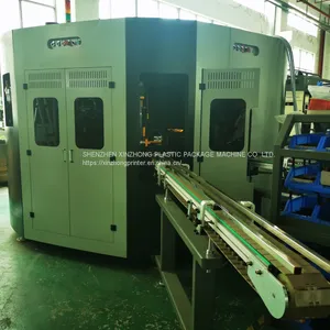 Automatic 3 Color Cylindrical Plastic PP PET HDPE Glass Round Oval Square Bottle Silk Screen Printing Printer Equipment thumbnail-4
