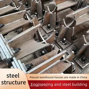 Low-cost Prefabricated Steel Structure Warehouse Building Prefab Garages Building Kits thumbnail-1