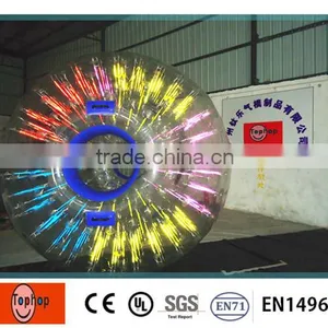 CE Approved Multi-color Attractive Inflatable Zorb Ball for Outdoor Water Sport Games thumbnail-1