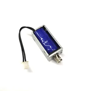 Mini Push Pull Solenoid DS-0530 12V DC Frame Type Micro Electromagnet thumbnail-5