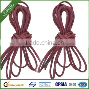 2mm 2.5cm 2.8mm Cotton Shoe Laces/waxed Cotton Shoelaces thumbnail-1