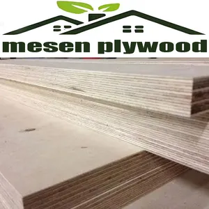 Birch Plywood 3-25mm Poplar/Eucalyptus Core Plywood UV Coading Plywood for Furniture/Construction thumbnail-1