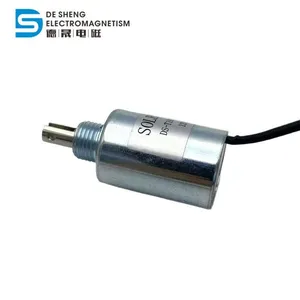 Hot Sale DS-T1928L-01 DC 12v Push Pull Type Tubular Solenoid For Embroidery Machine thumbnail-1