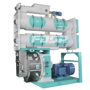 High Productivity Large Ring Die 18-28tph SZLH768b2 High Grade Jacket Pellet Mill thumbnail-1